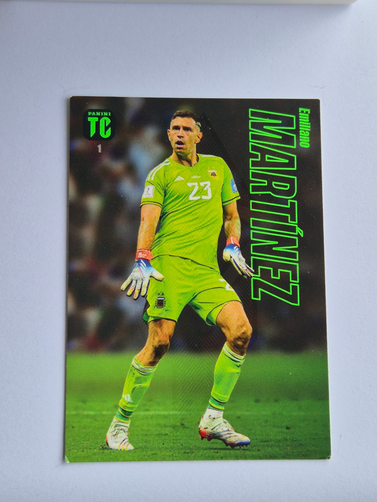 Emiliano Martínez – Argentina – Panini Top Class #1