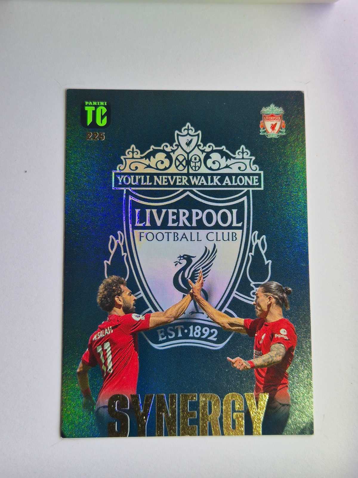 Mohamed Salah & Darwin Núñez – Liverpool – Panini Top Class 2022/23 #223 Synergy