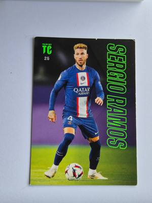 Sergio Ramos – Paris Saint-Germain – Panini Top Class 2022/23 #25 – Paris Saint-Germain – Top Class – 2022/23 gyűjtői kártya
