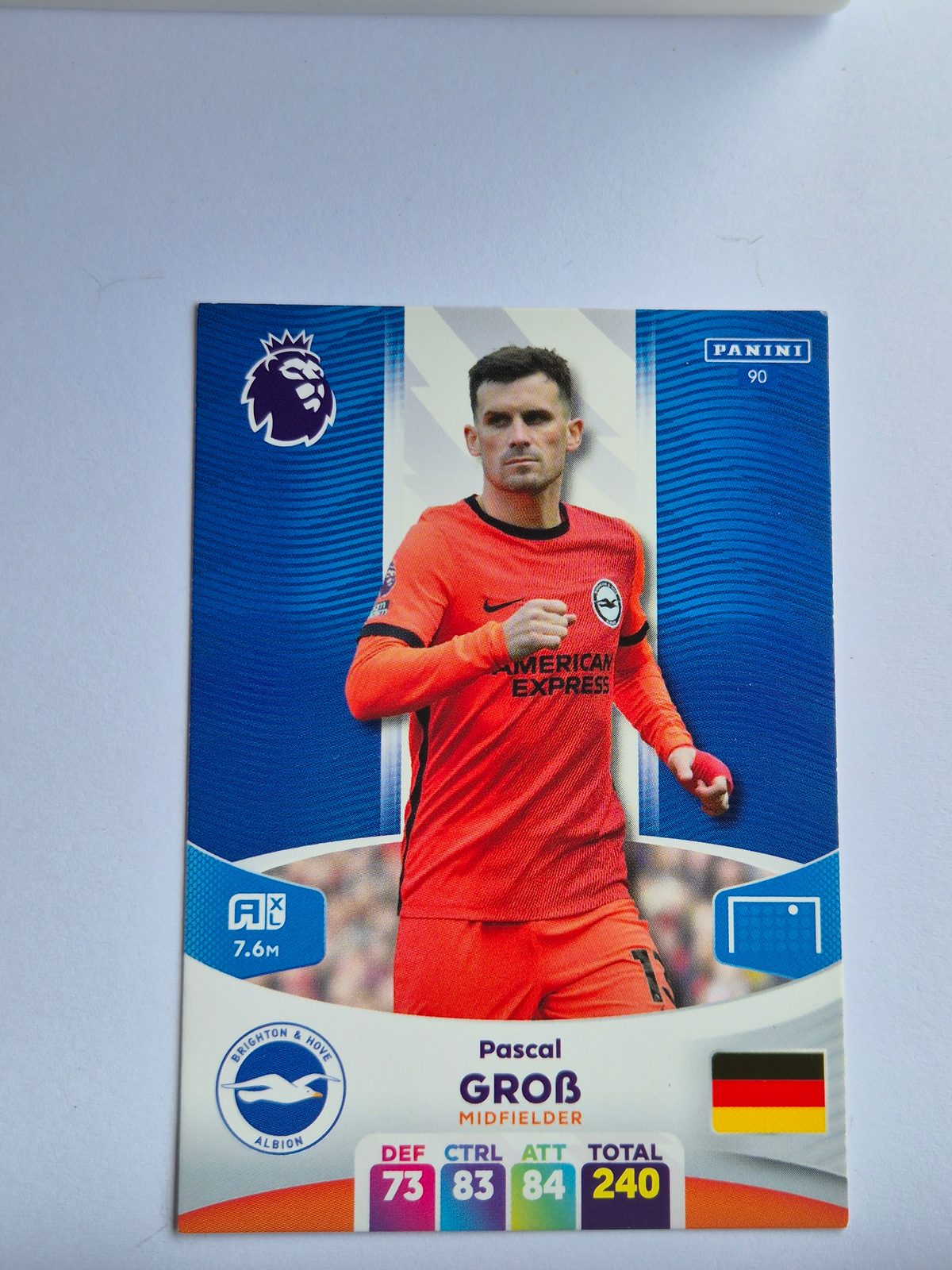 Pascal Groß – Brighton & Hove Albion – Panini Adrenalyn XL 2023/24 #90