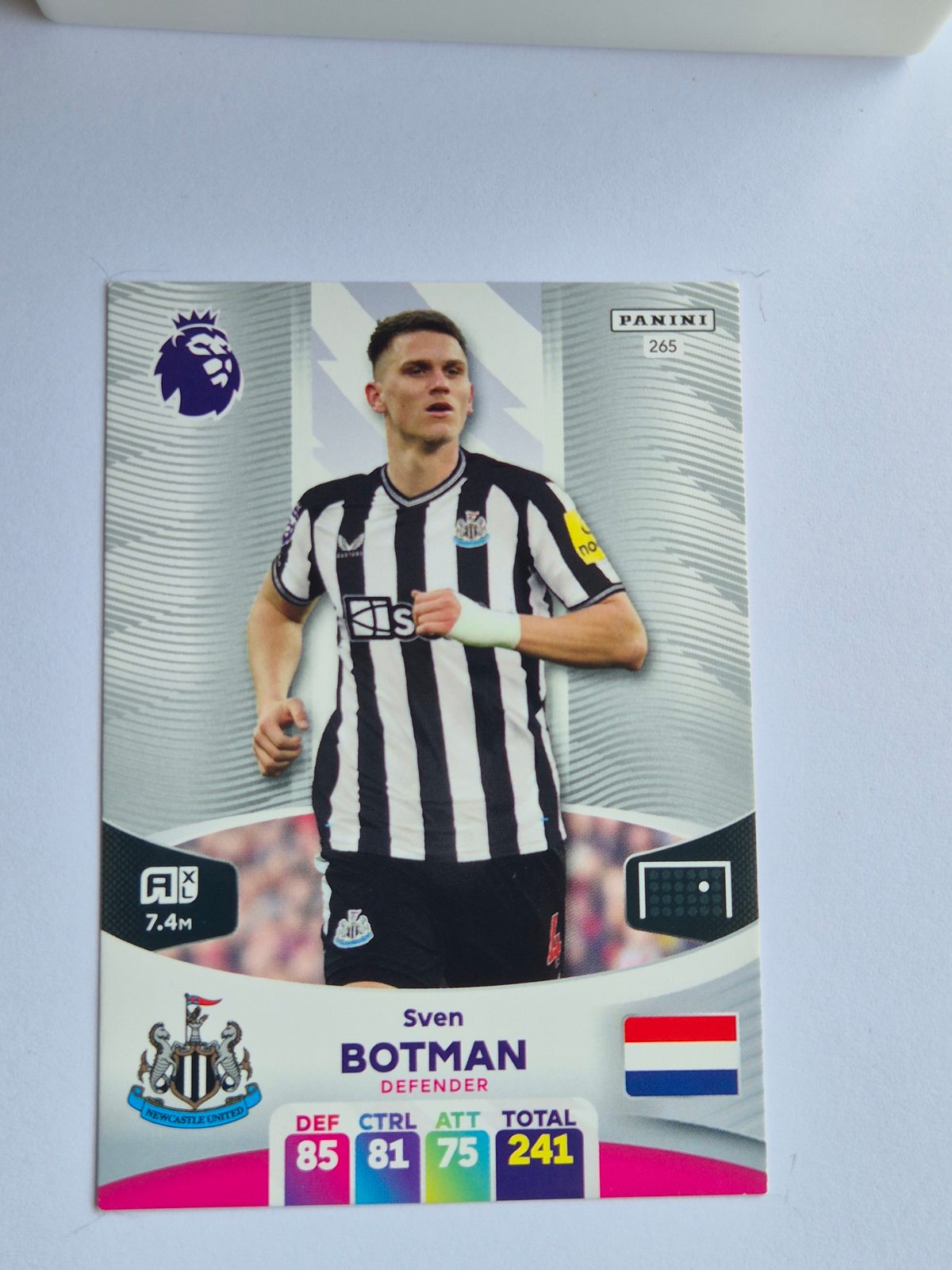 Sven Botman – Newcastle United – Panini Premier League #265 Base