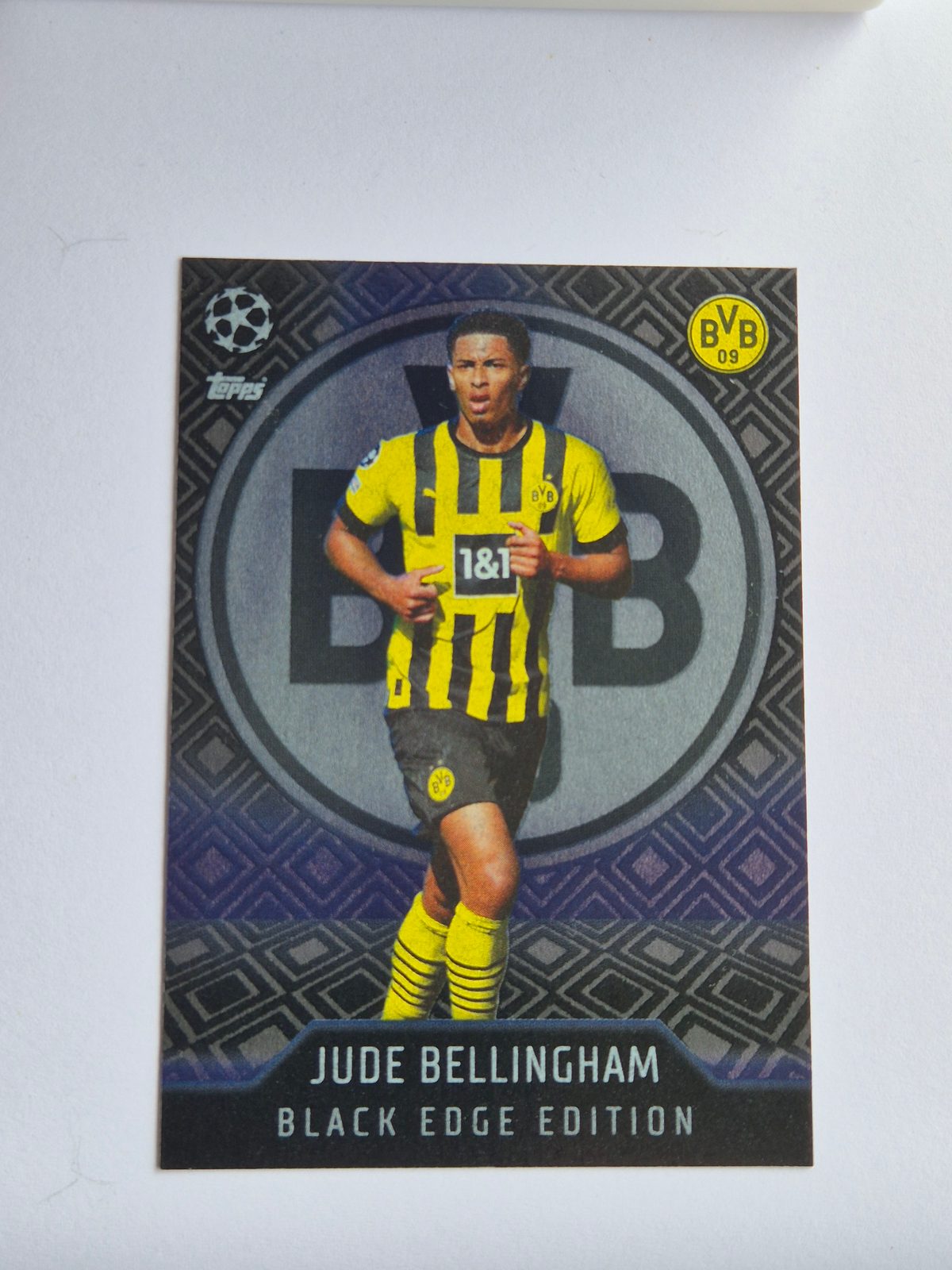 Jude Bellingham - Borussia Dortmund - Topps UCL 2021/22 Black Edge Edition #468