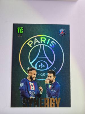Neymar Jr, Messi – Paris Saint-Germain – Panini Top Class Synergy 2023 #232 – Paris Saint-Germain – Top Class gyűjtői kártya