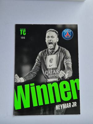 Neymar Jr – Paris Saint-Germain – Panini Top Class #196 Winner Insert – Paris Saint-Germain – Top Class gyűjtői kártya