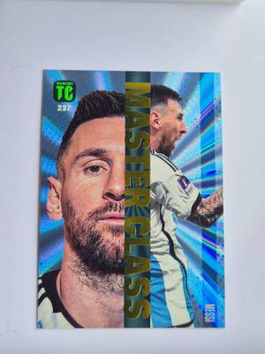 Lionel Messi - Argentina - Panini Top Class 2022/23 #237 Masterclass – Argentin válogatott – Top Class gyűjtői kártya