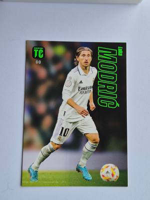 Luka Modrić – Real Madrid – Panini Top Class #60 – Real Madrid – Top Class gyűjtői kártya