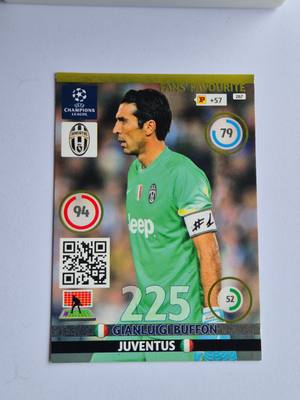 Gianluigi Buffon – Juventus – UEFA Champions League 2011/12 Fans' Favourite #267 – Juventus – Fans' Favourite – 2011/12 gyűjtői kártya