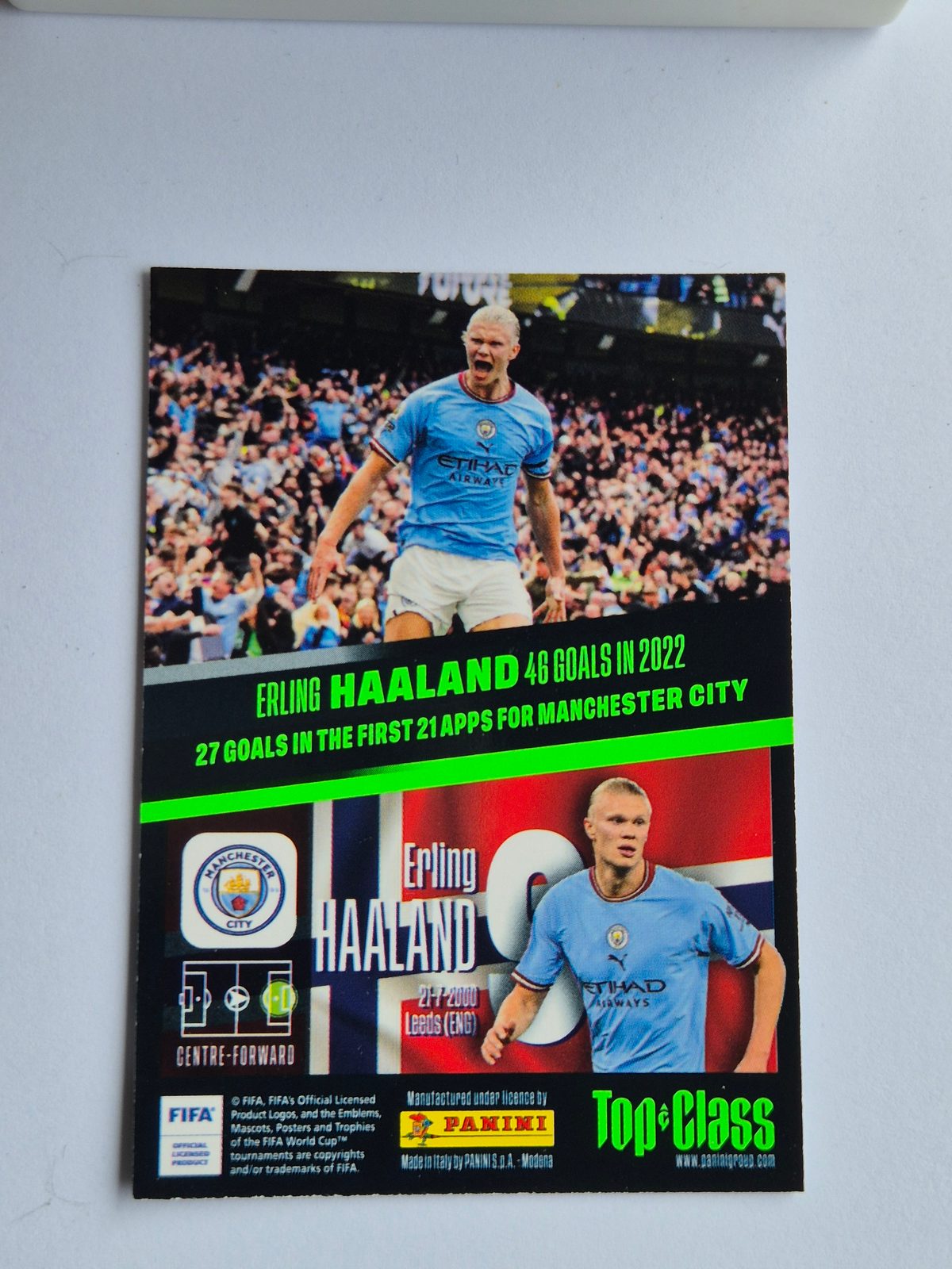 Erling Haaland – Manchester City – Panini Top Class 2023/24 #267