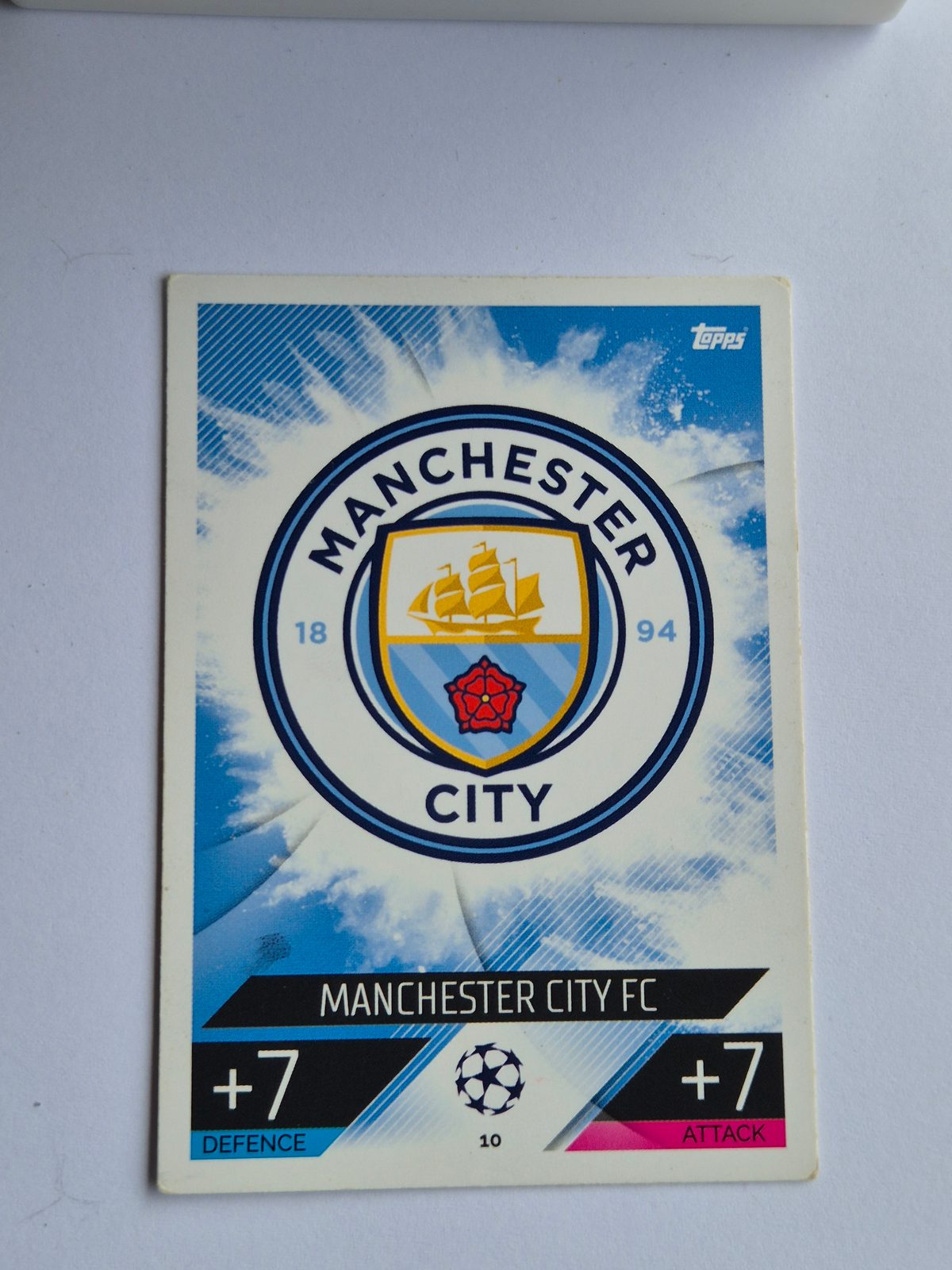 Manchester City – Topps Match Attax UEFA Champions League #10