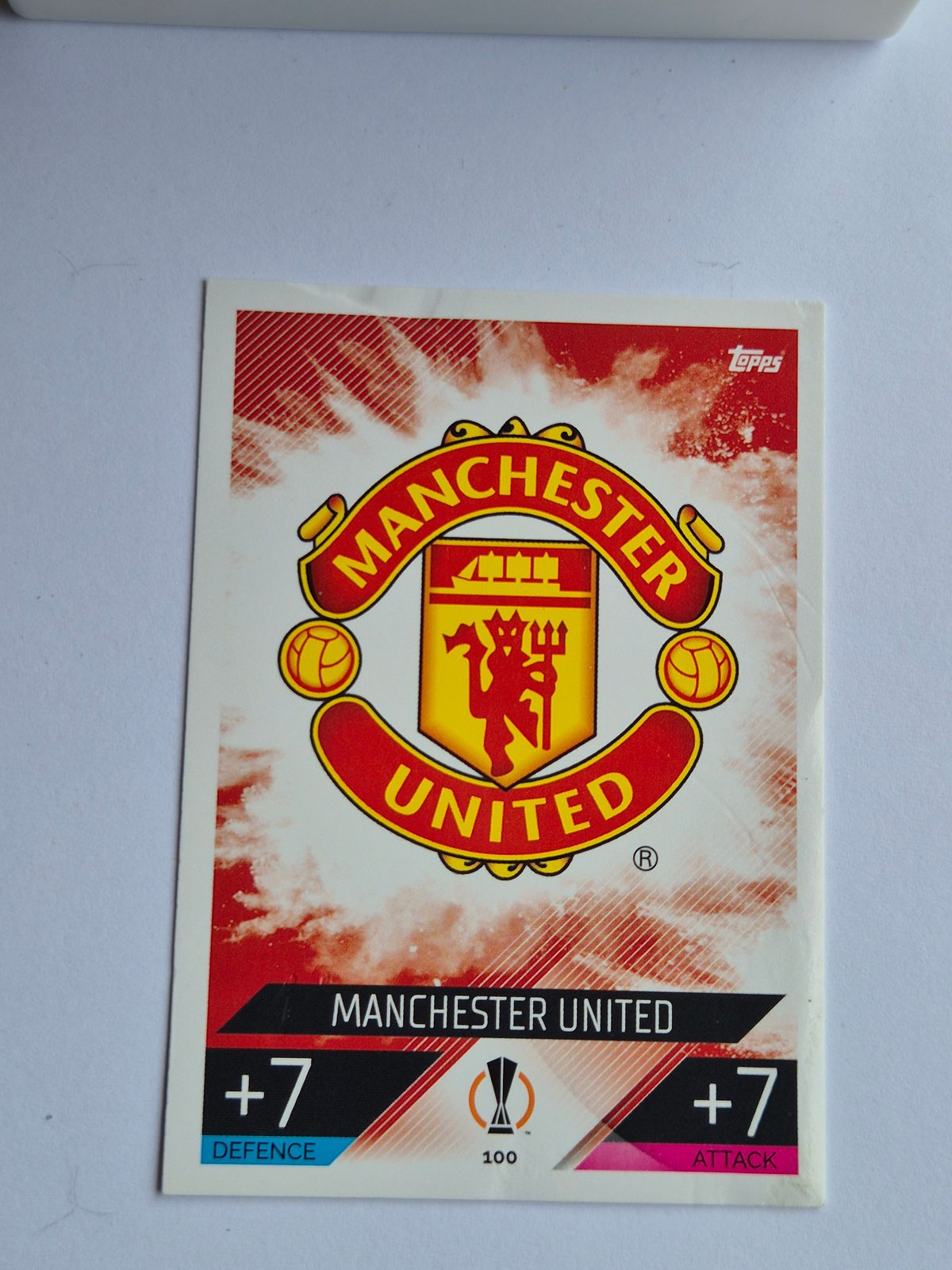 Manchester United – Topps Match Attax UEFA Europa League #100 Base