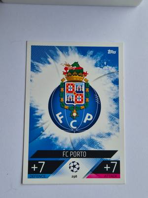 FC Porto – Topps Match Attax #298 – FC Porto – Match Attax gyűjtői kártya