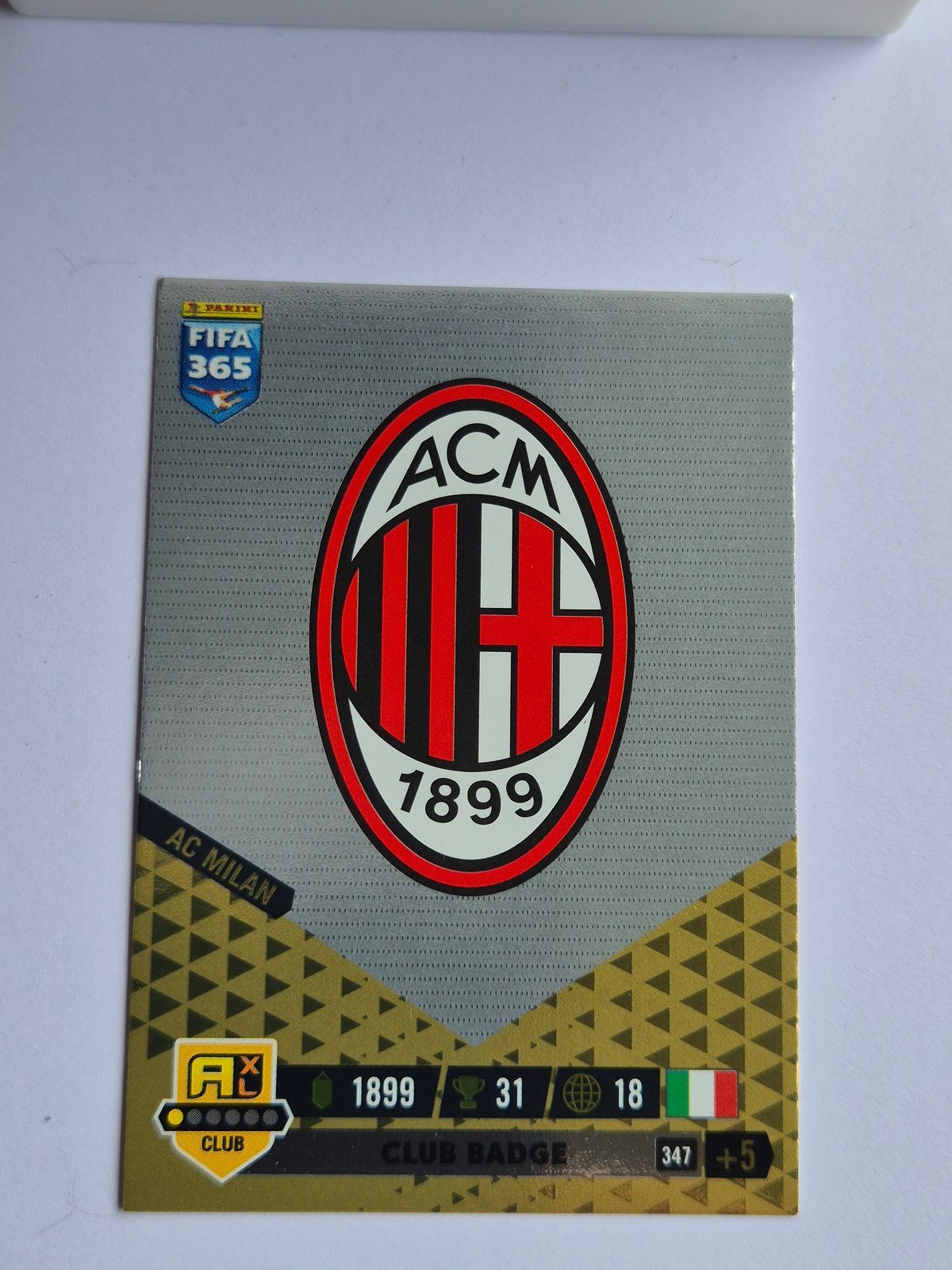 AC Milan – Panini FIFA 365 Club Badge #347