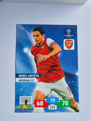 Mikel Arteta – Arsenal FC – Panini Adrenalyn XL UEFA Champions League 2011/12 #175 – Arsenal – Adrenalyn XL – 2011/12 gyűjtői kártya