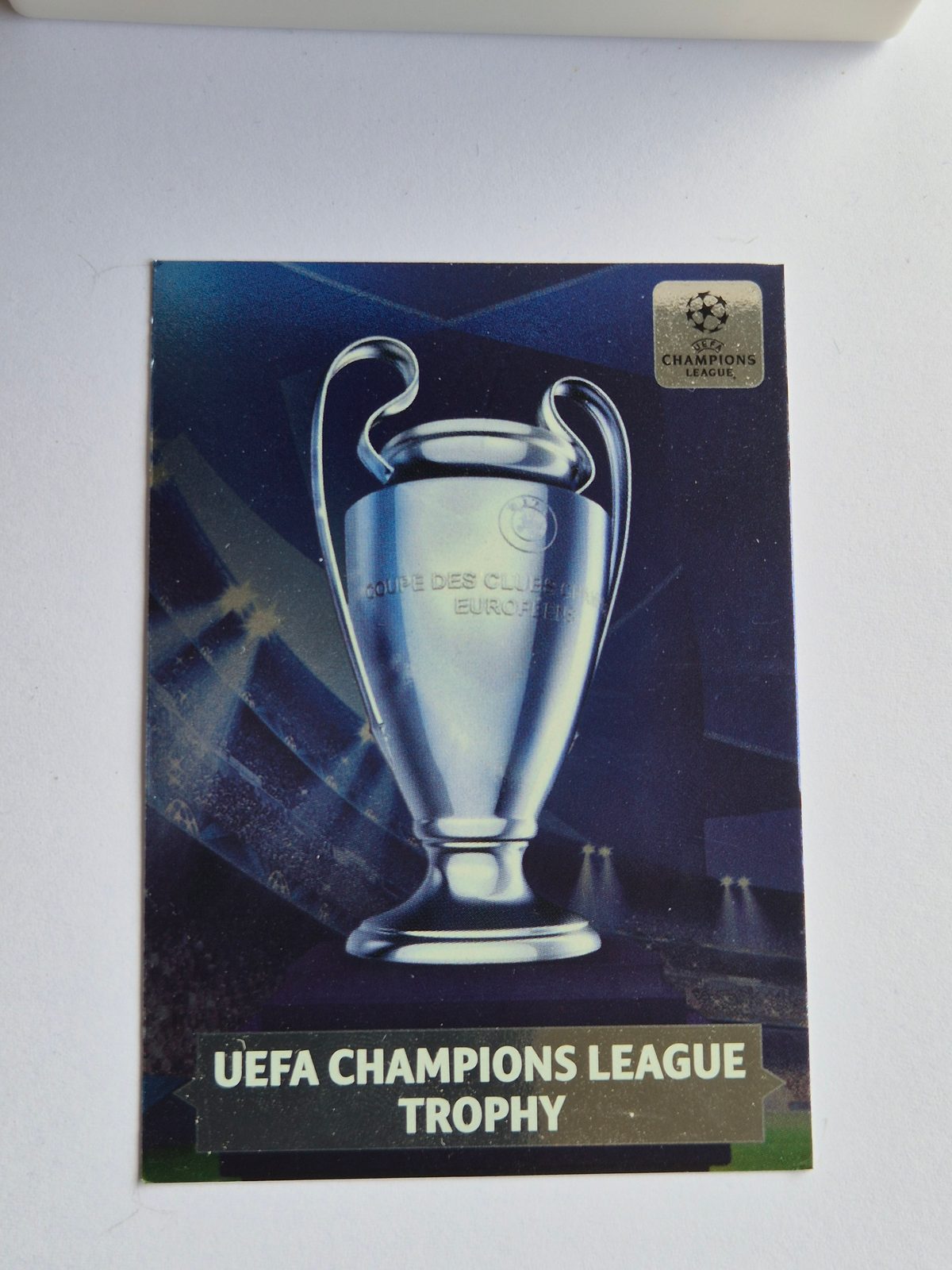 UEFA Champions League Trophy Card